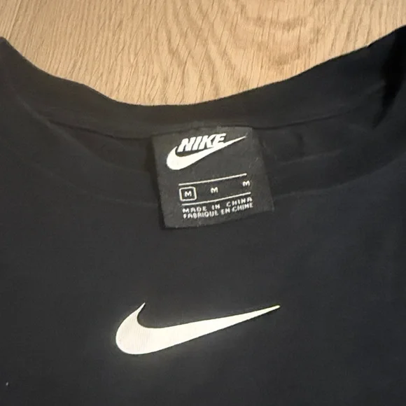 Nike Black Swoosh Long Sleeve - Picture 2 of 3
